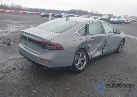 2025 Honda Accord Hybrid Ex-L from USA, damaged, VIN 1HGCY2F68SA011002